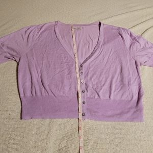 Adorable Old Navy Short Sleeved, Light Weight, Cropped Sweater Sz XL